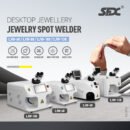 60W 80W 100W 130W Desktop Jewelry Laser Spot Welder Metal Gold Silver Jewelry Welding Repairing Machine