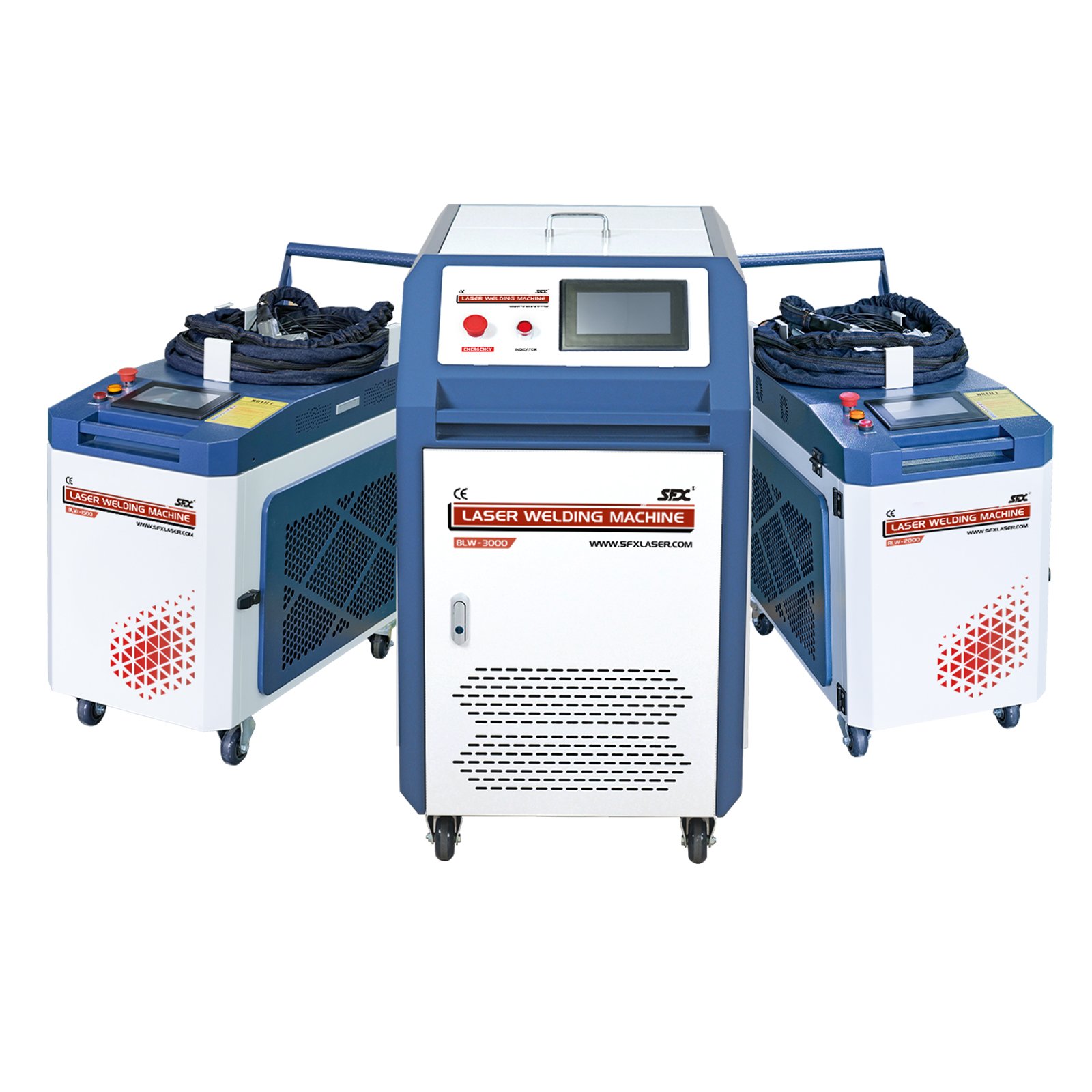 US Stock 2 in 1 1500W Mobile Laser Welding Machine with Weld Seam Cleaning Function Handheld Metal Laser Welder - Image 2
