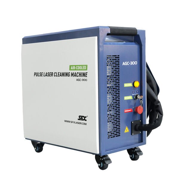 US Stock SFX AGC 300W 500W Air Cooled Pulse Laser Cleaning Machine High ...
