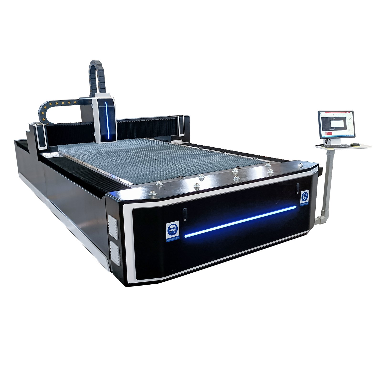 SFX-1325 1500W 2000W 3000W Sheet Metal Fiber Laser Cutting Machine Metal Laser Cutter 1300*2500mm Workbed