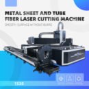 SFX 3000W 6000W 1530 Metal Sheet and Tube Pipe Fiber Laser Cutting Machine 5'x10' Metal Laser Cutter