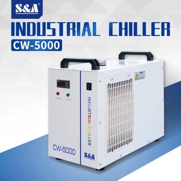 CO2 Laser Cutter Water Chiller Industrial CW5000 CW5200 S&A Water Chiller