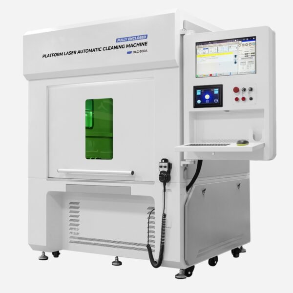 SFX 200W 300W 500W Intelligent Automated Laser Cleaning Machine Fully Enclosed Platform Laser Cleaner for Rust Paint Plating Removal