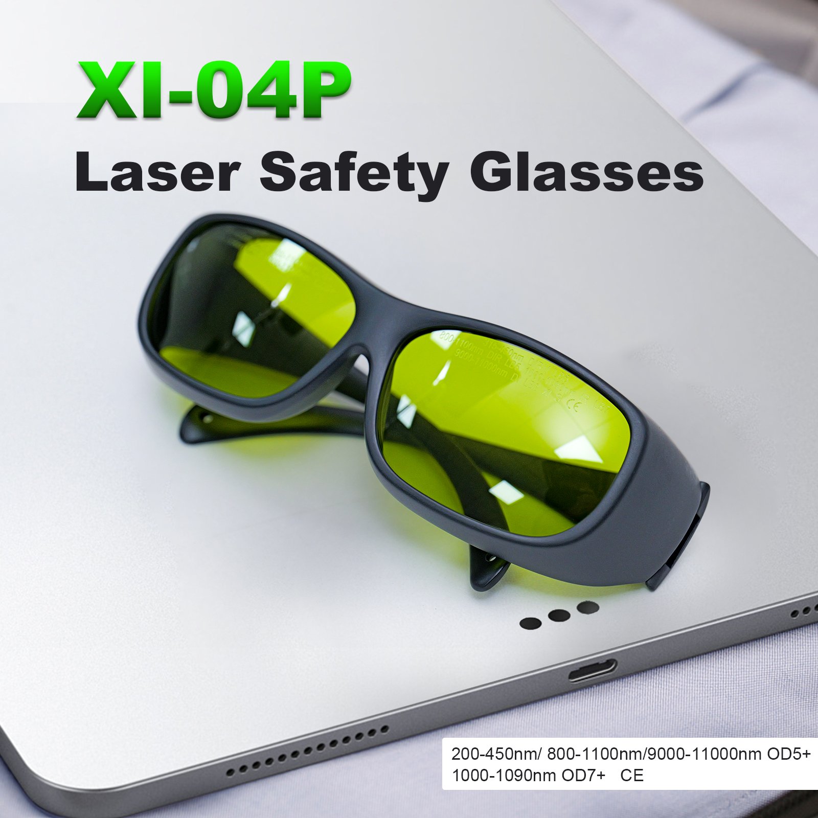XI-04P Protective Glasses for Laser Cleaner and Laser Welder Machine