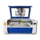 150W/180W Hybrid CO2 Laser Cutter Laser Engraver with 1300×900mm Workbench and S&A Water Chiller for Metal&Non-Metal Cutting