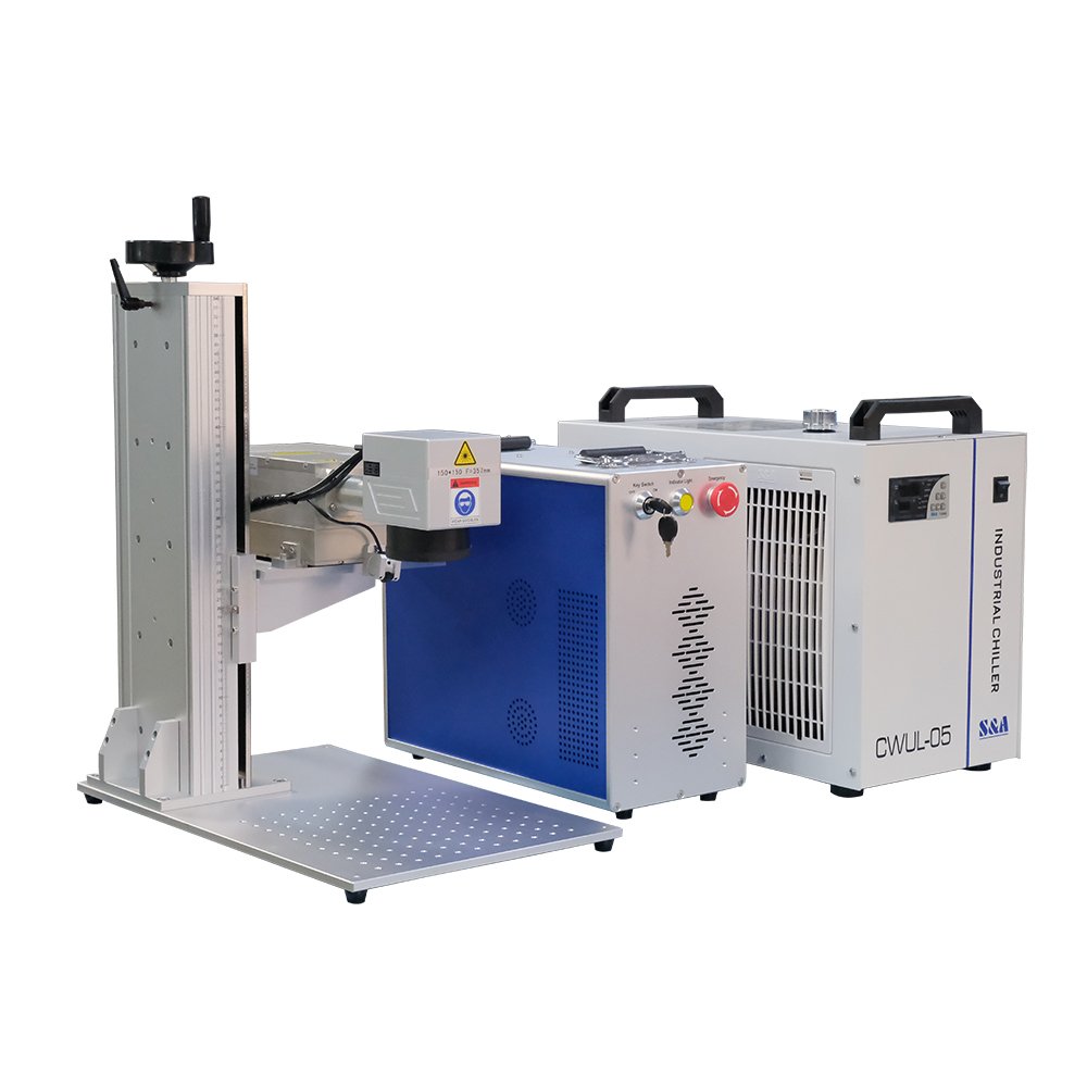 Split 3W/5W JPT UV Laser Marking Machine Laser Marker with S&A Water Chiller