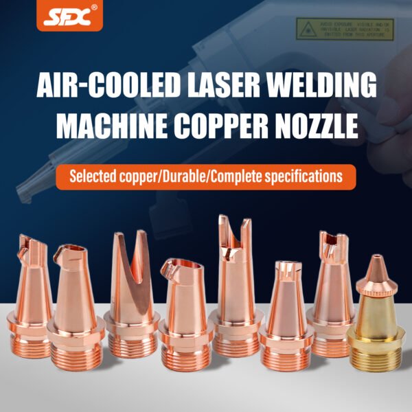 SFX Air Cooled Handheld Laser Welding Machine Copper Nozzle