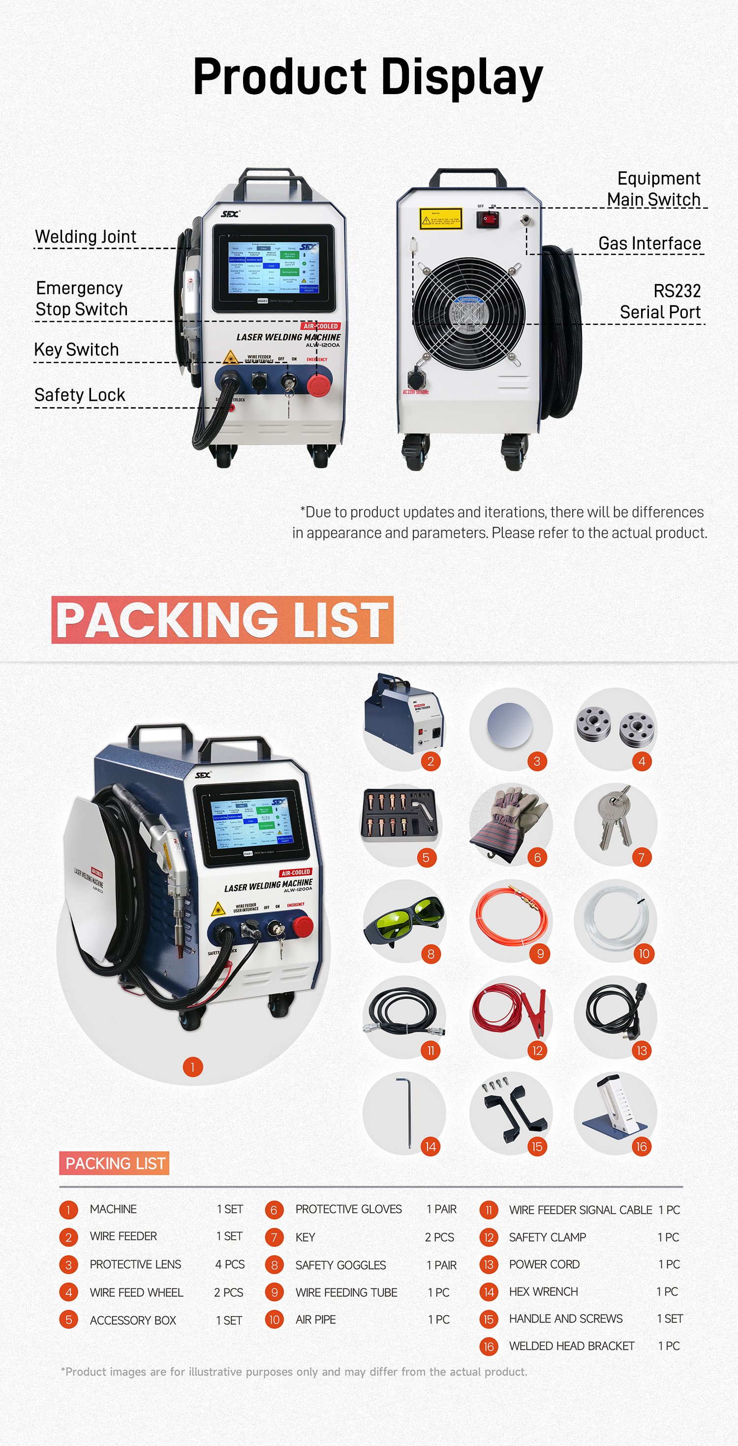 welding machine laser