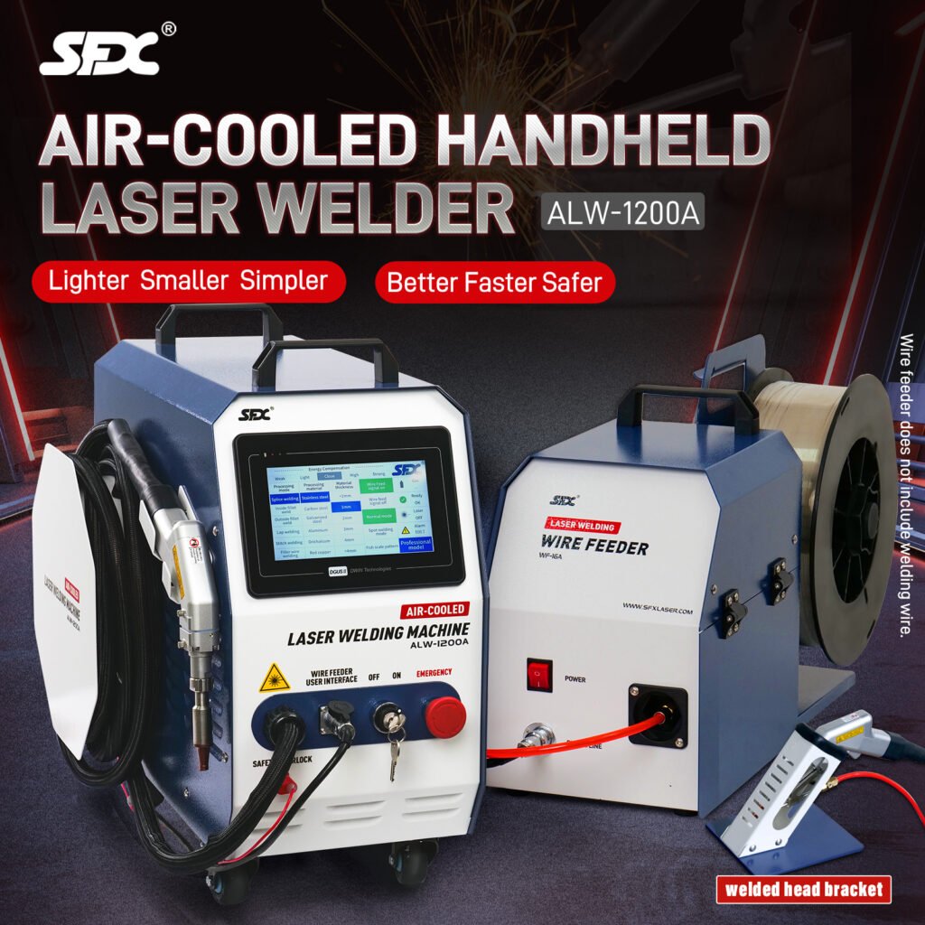 SFX ALW-1200A Air-cooled Laser Welding Machine with Auto Wire Feeder ...