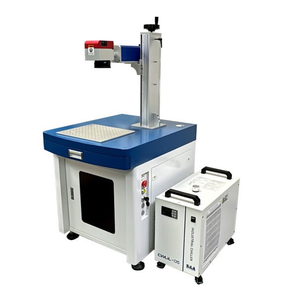 SFX 300W MOPA Desktop Laser Marking Machine Fiber Laser Metal Engraver with 110*110mm Marking Area