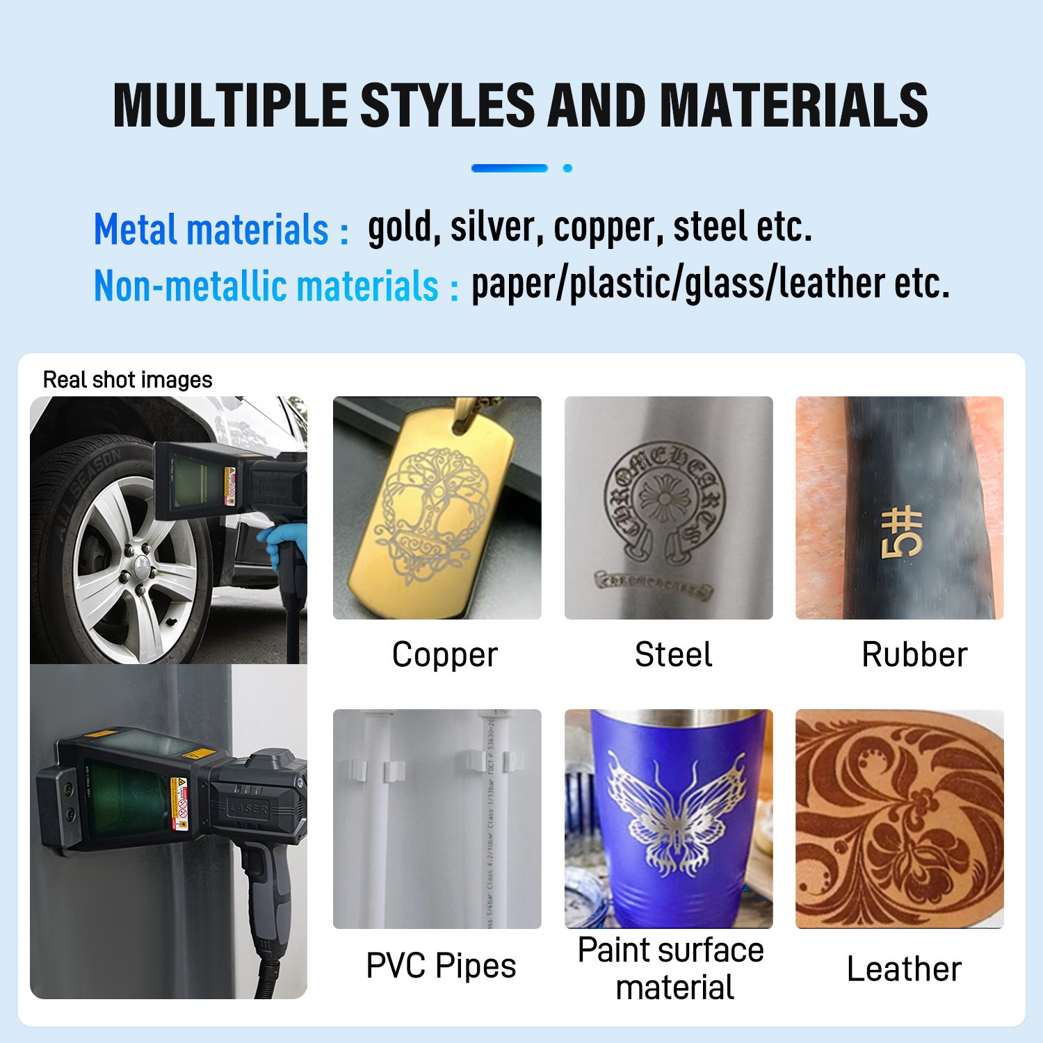 SFX Pro Series 20W 30W 50W Portable Handheld Laser Marking Machine - Image 2