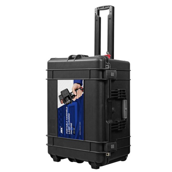 SFX 300W 500W Trolleycase Laser Cleaning Machine Portable Laser Rust Remover