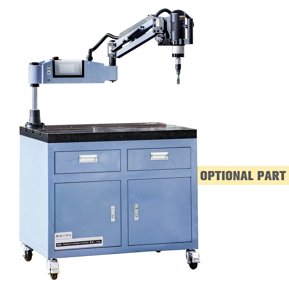 US Stock SFX-M30R M6-M30 Electric Tapping Machine Flexible Arm 360° Universal Tapping Arm with ANSI Tapping Collets - Image 2