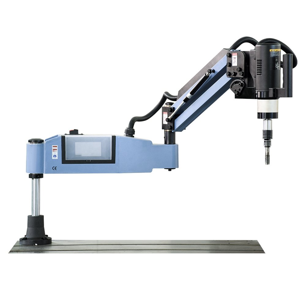 US Stock SFX-M30R M6-M30 Electric Tapping Machine Flexible Arm 360° Universal Tapping Arm with ANSI Tapping Collets - Image 4