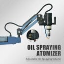 SFX M48R Electric Tapping Machine with Auto Oil Spray For Threading, Drilling, And Tapping, Electric Tapping Arm With 360° Universal Rotation