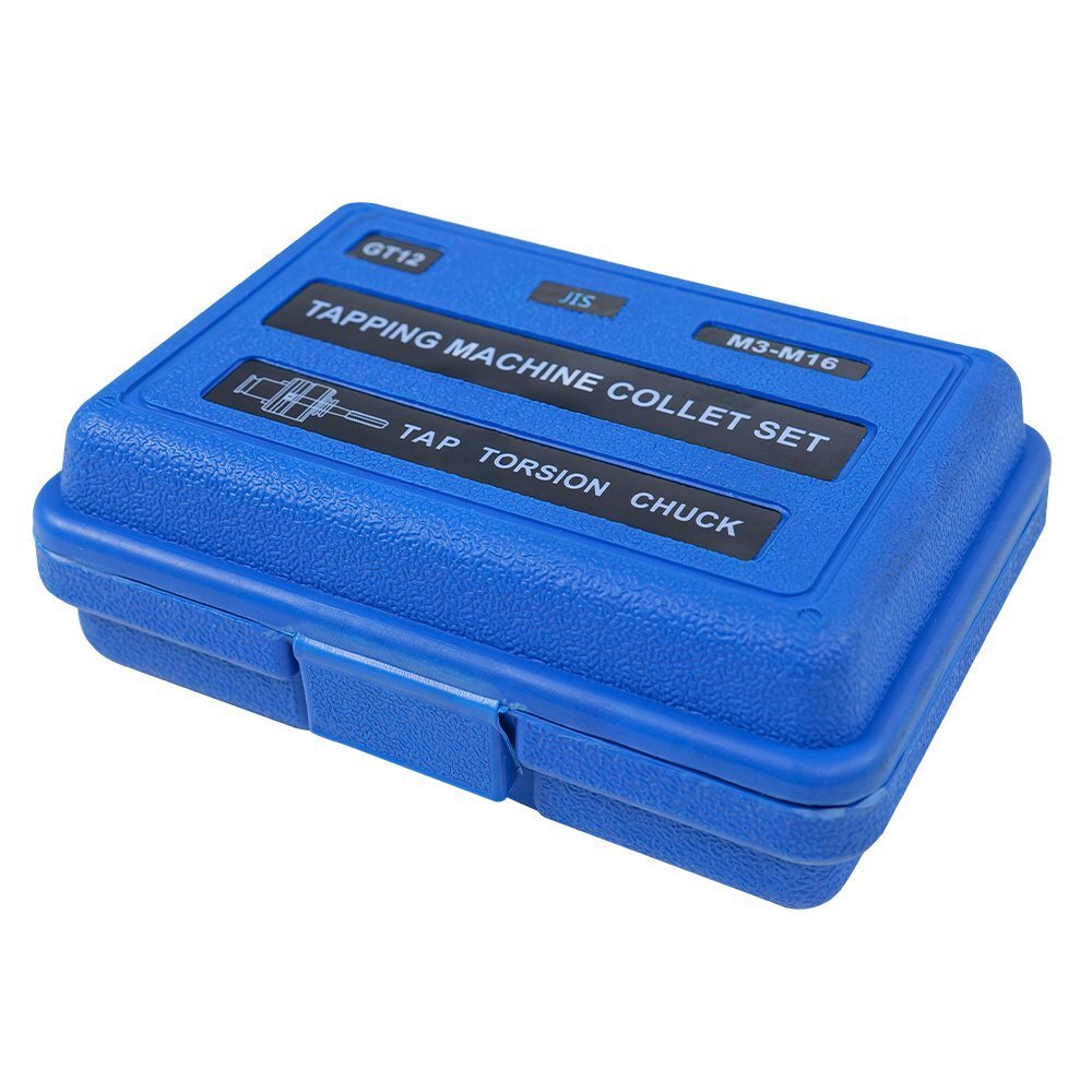 JIS GT12 Tapping Collets Chucks Set 9PCS for SFX-M16R Electric Tapping Machine Quick Change M3 M4 M5 M6 M8 M10 M12 M14 M16 - Image 16