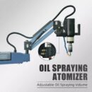 US Stock SFX M4-M20 Electric Tapping Machine with ANSI Collets Oil Sprayer for Steel Aluminum Tapping Universal Tapping SFX-M24HR