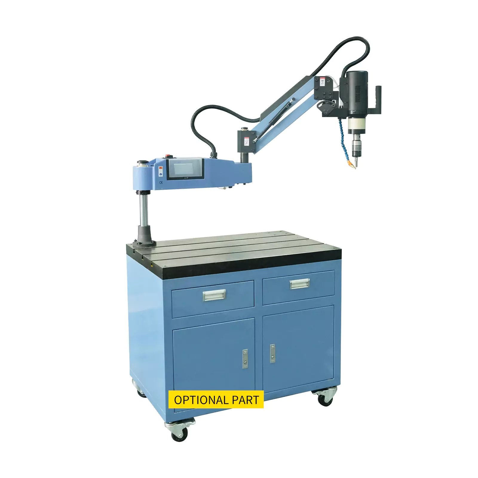 US Stock SFX M16R Flexible Electric Tapping Machine with Auto Oil Sprayer M3-M16 360° Electric Tapper Arm
