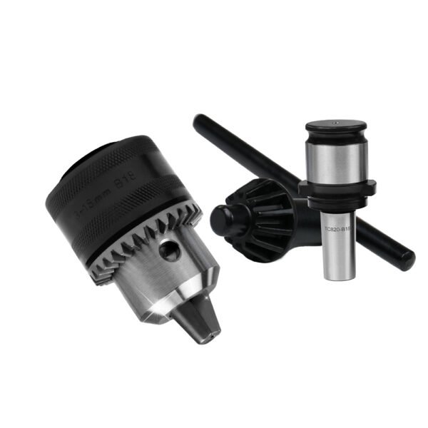 US Stock SFX GT12 TC820 Drill Chuck Adapter and Connecting Rod Drill Chuck Converter with Key Apply for M16R-M36R Electric Tapping Machine